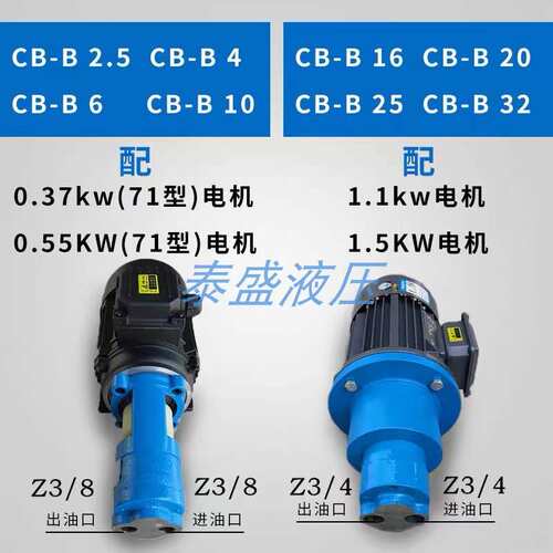 CB-B16/B20/B25/B32JZ齿轮油泵电机组LWBZ-16/25/32/20立卧式泵组