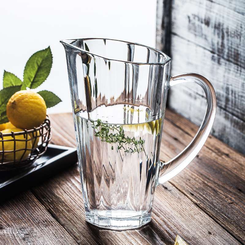 可代发进口NUDE无铅水晶玻璃啤酒扎壶家用果汁饮料凉水冷水壶水壶