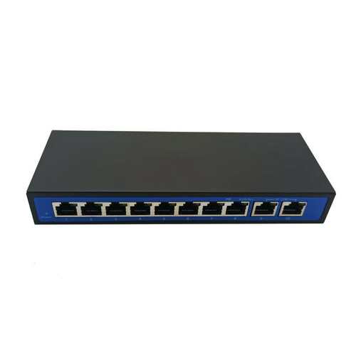 24V百兆8+2PO非标交换机8口POE供电可选12V/24V/36V/48V