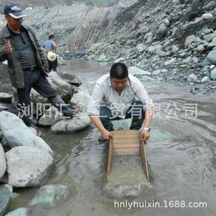 湖南长沙浏阳淘金盆 樟木摇金盆淘金盆工厂 兴旺淘金采沙设备配件