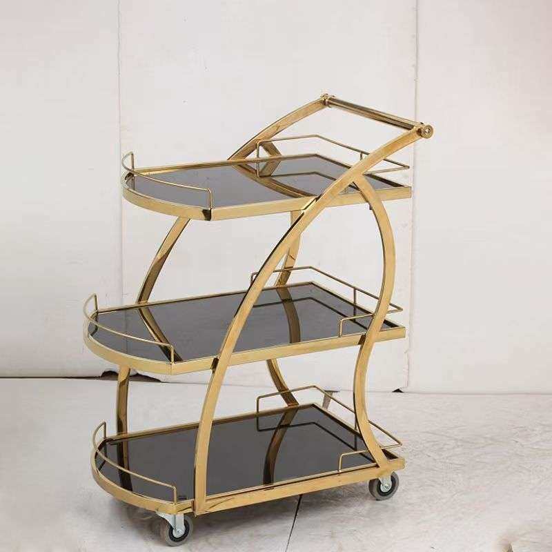 酒水车运送车酒店大堂欧式车手推车酒吧餐厅ktv送餐车蛋糕推轻奢,玩具/童车/益智/积木/模型,遥控车升级件/零配件,淘宝优惠券,粉丝福利购,淘宝优惠卷