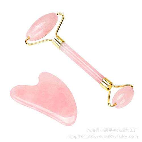 Jade roller for face Gusha Massage Stone Set Beauty Guasha f