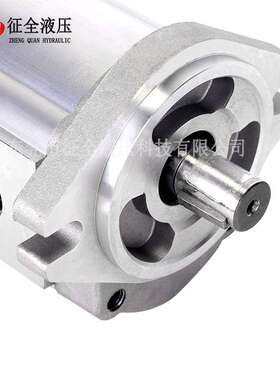征全HGP-3A-F14R液压齿轮油泵自动机械液压齿轮泵高压增压齿轮泵
