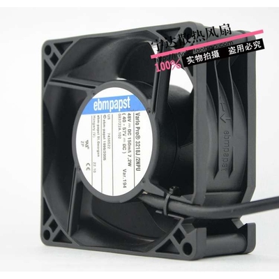 德国ebmPAPST 3218j/2npu 48V 150mA 7.2W 9038 9CM 防水风扇