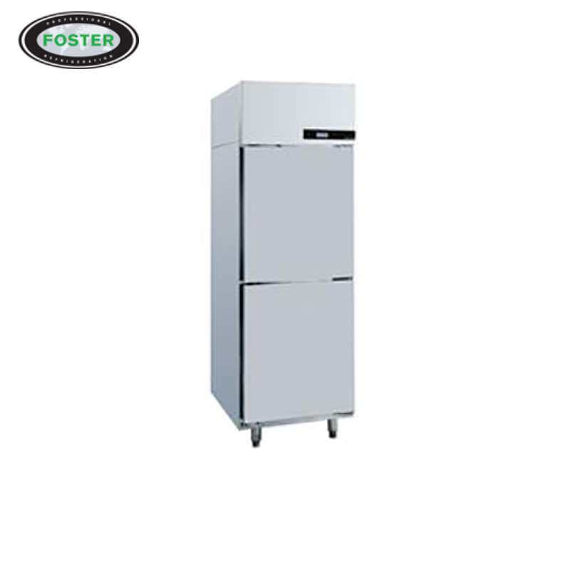 Foster E直冷立柜EZ500L-02 留样立式冷柜 商用304不锈钢双门柜