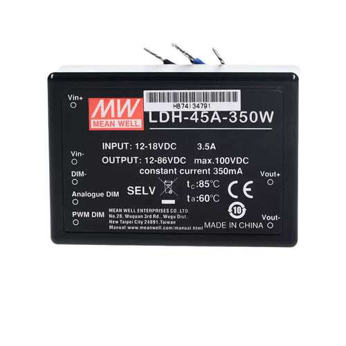 明纬电源 LDH-45A-1050   DC-DC升压式恒流LED驱动器