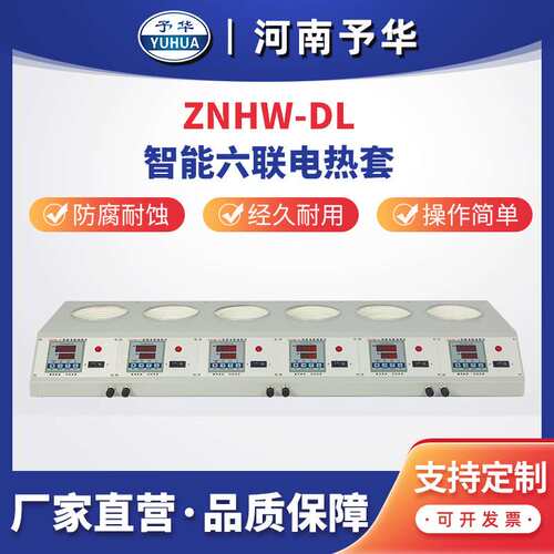 ZNHW-DL数显多联电热套(六联)100ML 250ML 500ML 1000ML 河南予华
