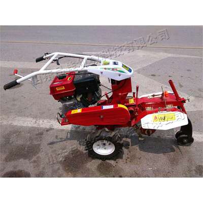 土豆甘蔗培土机 手扶式农用旋耕机 Orchard ditch cultivator