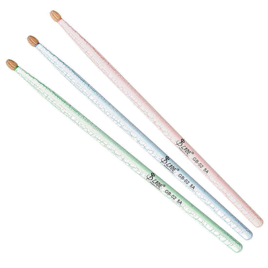 架子鼓鼓棒胡桃木5A鼓棒鼓槌3对爵士鼓鼓棒成人儿童练习鼓锤鼓棍