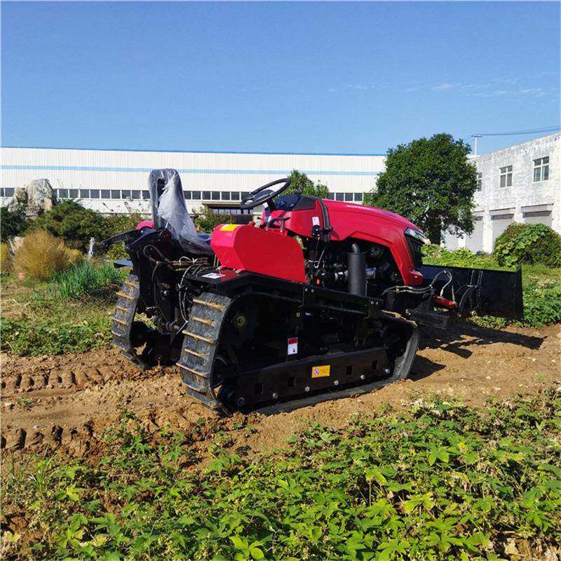 多功能履带式拖拉机150-200马力田园农作物座驾小型旋耕机犁地