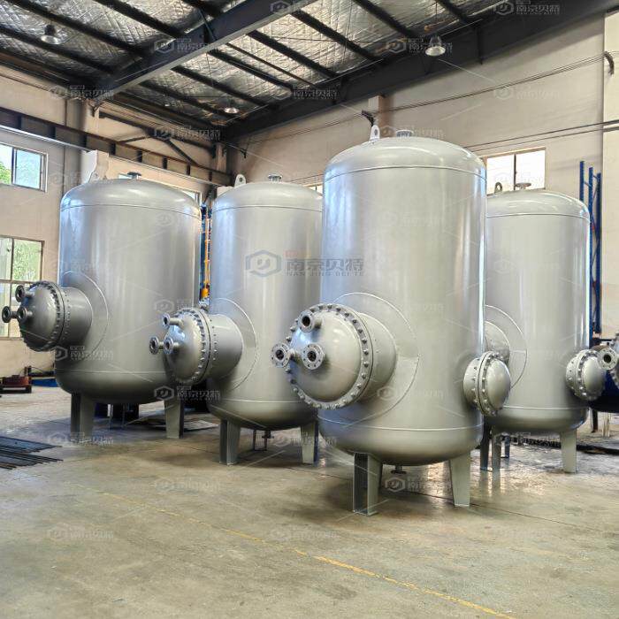 太阳能配套半容积式换热器热交换器浮动盘管换热器