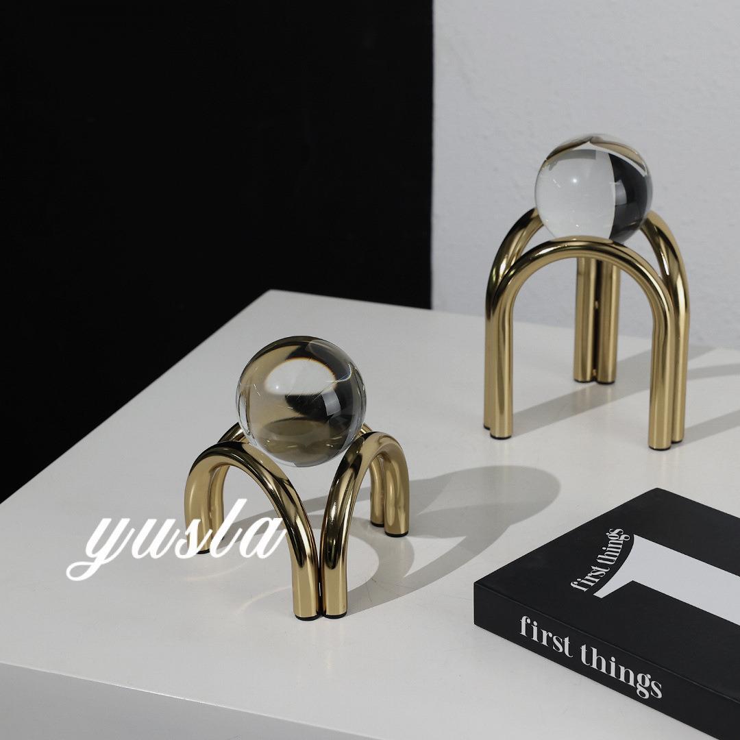 简约法式新中式摆件家居软装饰品客厅酒柜玄关电视柜样板间工艺品