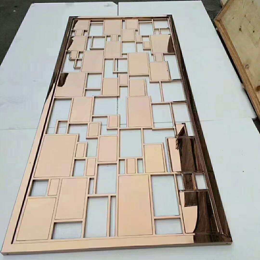 厂家销售 304不锈钢欧式屏风花格隔断 酒店大厅/家居屏风工程装饰