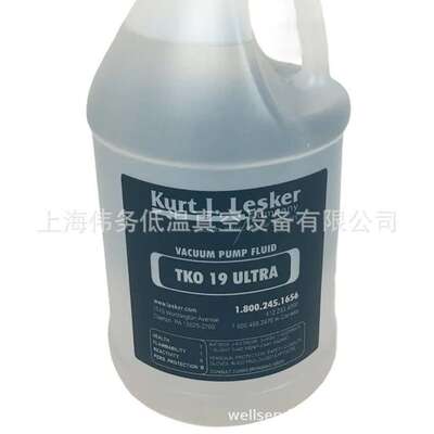 Kurt J Lesker TKO19 Ultra Vacuum Pump Fluid Bottled 1 Gallon