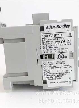 AB 接触器100-C16*10 100-C16KF10 100-C16KD10 100-C16KJ10