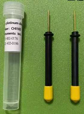 上海辰华CHI104 3mm玻碳电极 CHII107铂金微盘圆盘电极CHI102