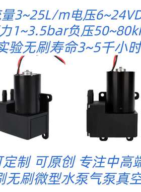 工厂销售 12V 300kpa 无刷气泵 真空保鲜食品 气体采集 4AB12A30R