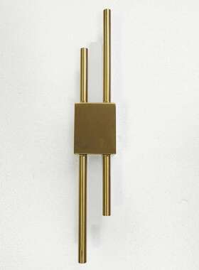 创意床头壁灯LED金色电镀轻奢酒店过道走廊灯现代简约卧室灯