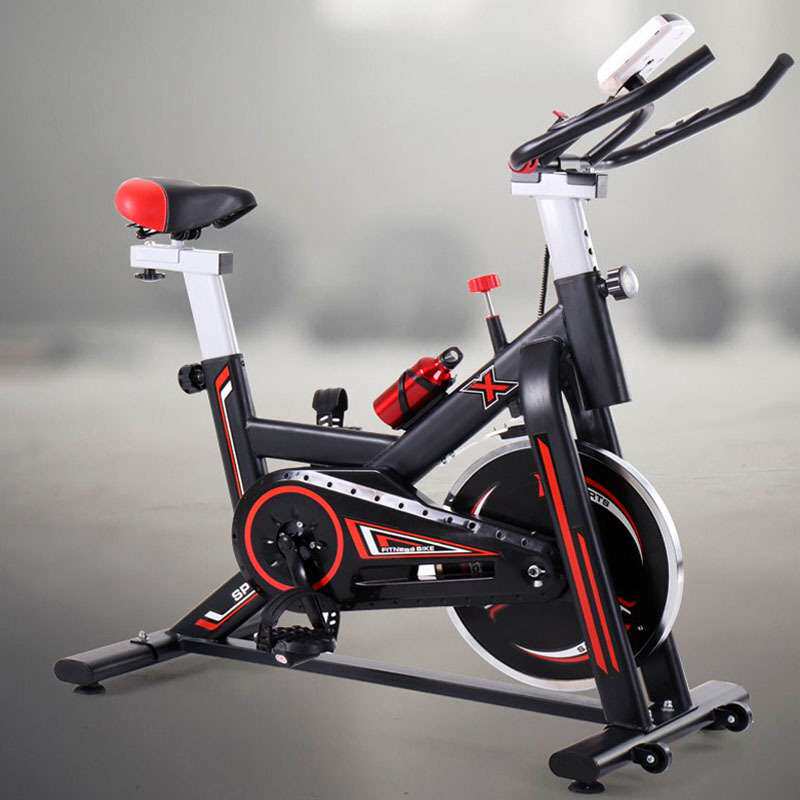 709英文动感单车超静音健身车室内脚踏车运动健身器材家用骑行