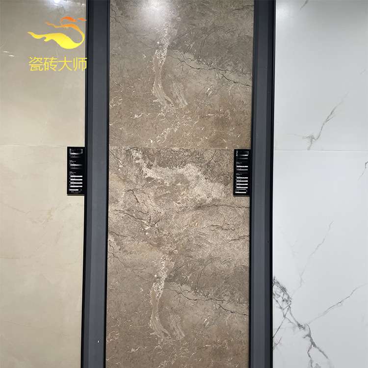 咖啡色全瓷瓷砖柔光大理石薄板客厅墙砖600x1200厚5.5MM厨卫墙砖