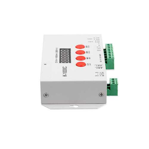 k1000c全彩控制器sd卡可编程led幻彩灯带/条DMX512新品促智能编程