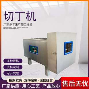 烧烤穿切肉丁机 多功能果脯切丁机 白萝卜切丁机器