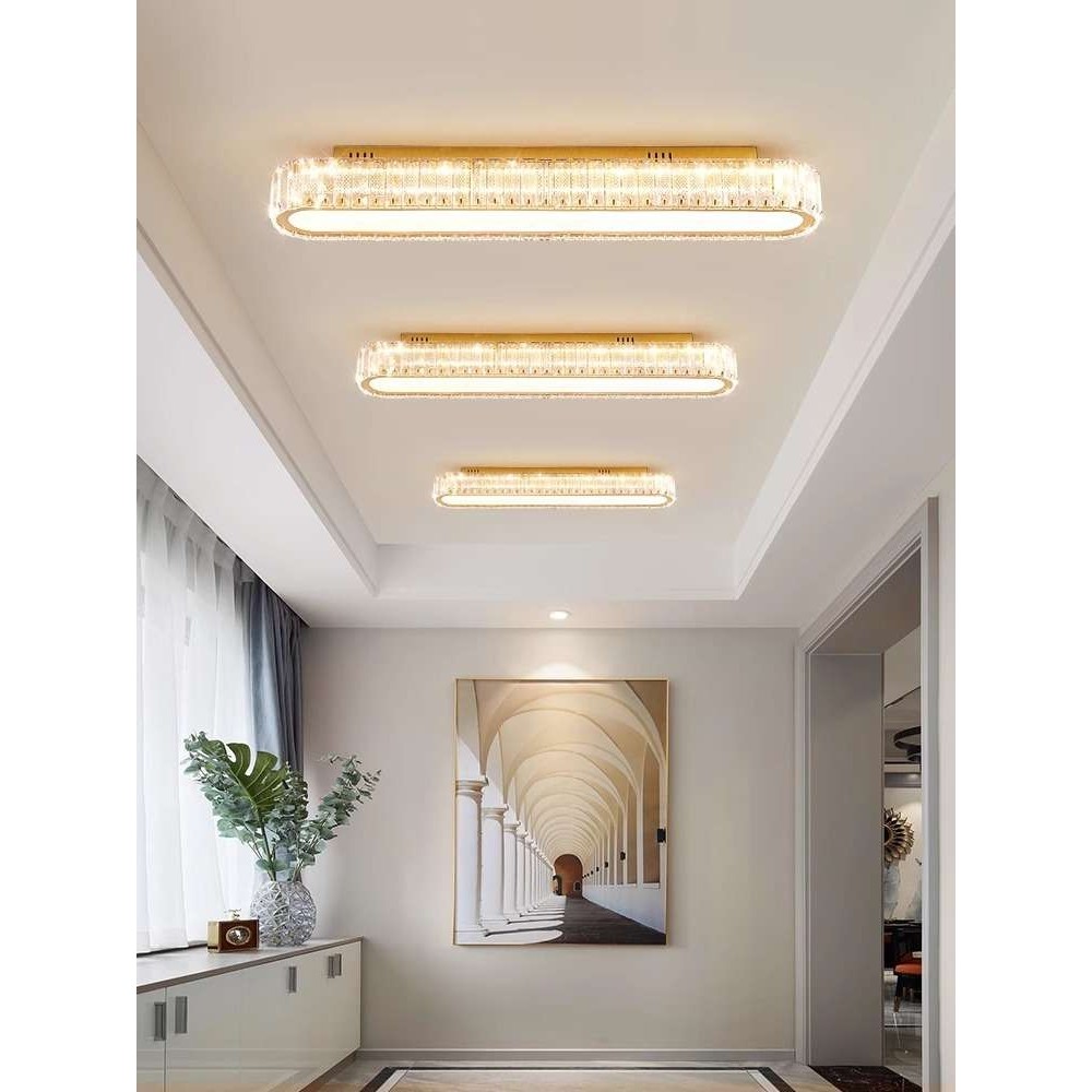 现代轻奢过道灯简约大气走廊阳台入户玄关长条水晶吸顶灯中山灯具,玩具/童车/益智/积木/模型,遥控车升级件/零配件,淘宝优惠券,粉丝福利购,淘宝优惠卷