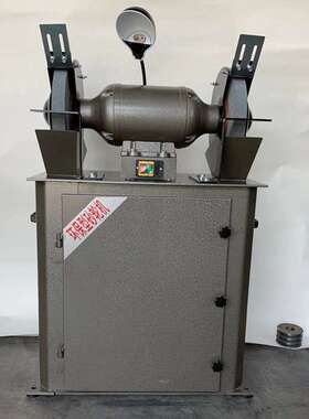 M3340除尘式砂轮机400型立式3KW大功率MC3040下吸式无尘打磨铸件