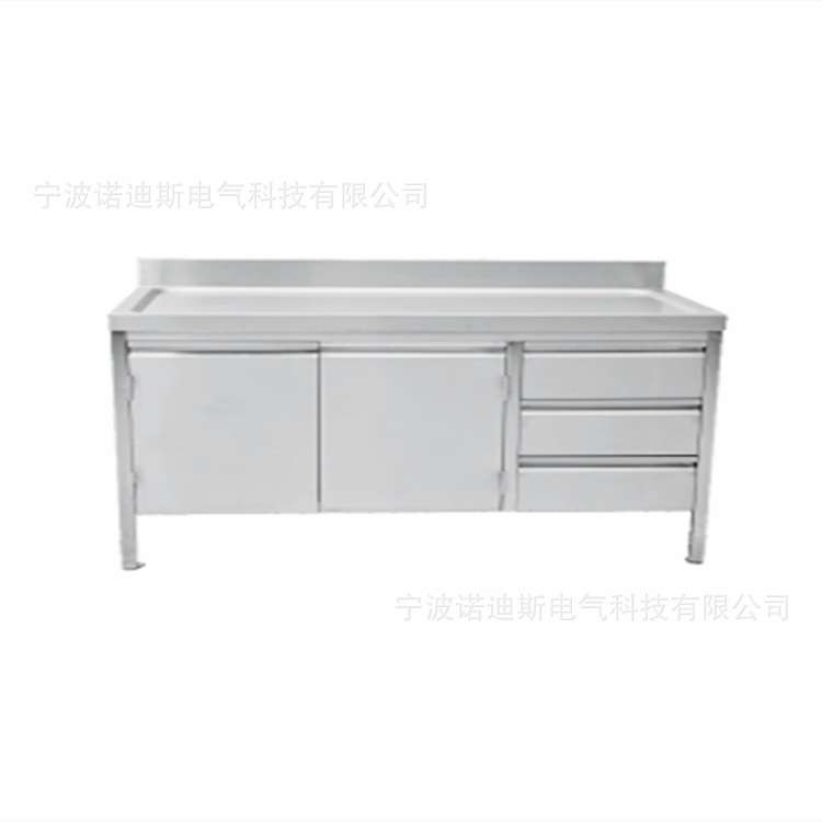 船用厨房不锈钢家俱 CB3231钢质家具 CB3233洗桌工作桌配餐桌
