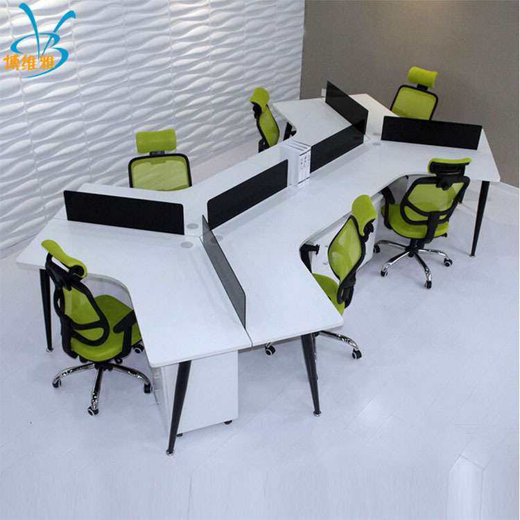 三人职员办公桌异型电脑桌椅组合简约现代五人工作位钢木桌,鲜花速递/花卉仿真/绿植园艺,割草机/草坪机,淘宝优惠券,粉丝福利购,淘宝优惠卷