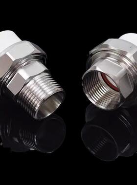 ppr不锈钢外牙活接4分6分1寸外丝内牙水管活接头水管前置接头