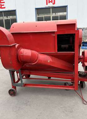 多功能菜籽脱粒机 大型125型稻麦打粒机 三相电麦子脱粒机打麦机