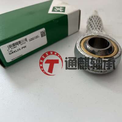 INA 杆端轴承 GAKL25-PW 带左旋外螺纹，需维护