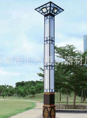 高邮厂家 太阳能LED不锈钢景观灯中华灯户外广场园林景观灯