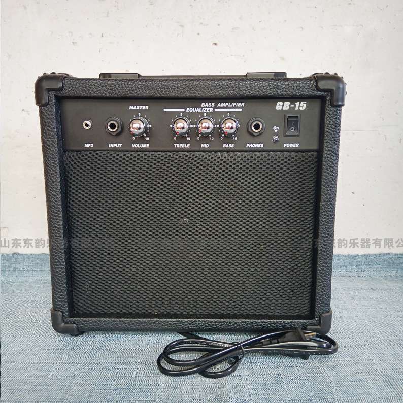 15W电贝司音响 乐器 电贝司音箱 Bass电贝斯音响 便携式贝斯
