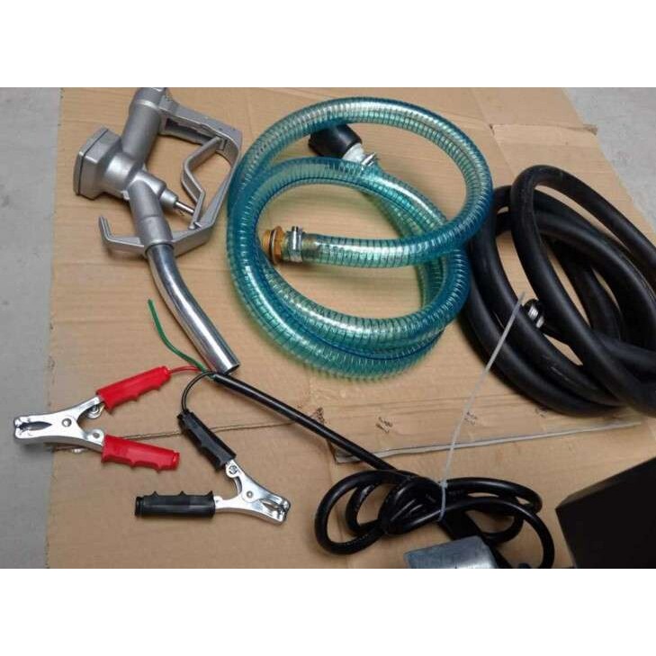 厂家电动抽油泵12V24V车载加油机配件防爆油桶泵计量加油泵