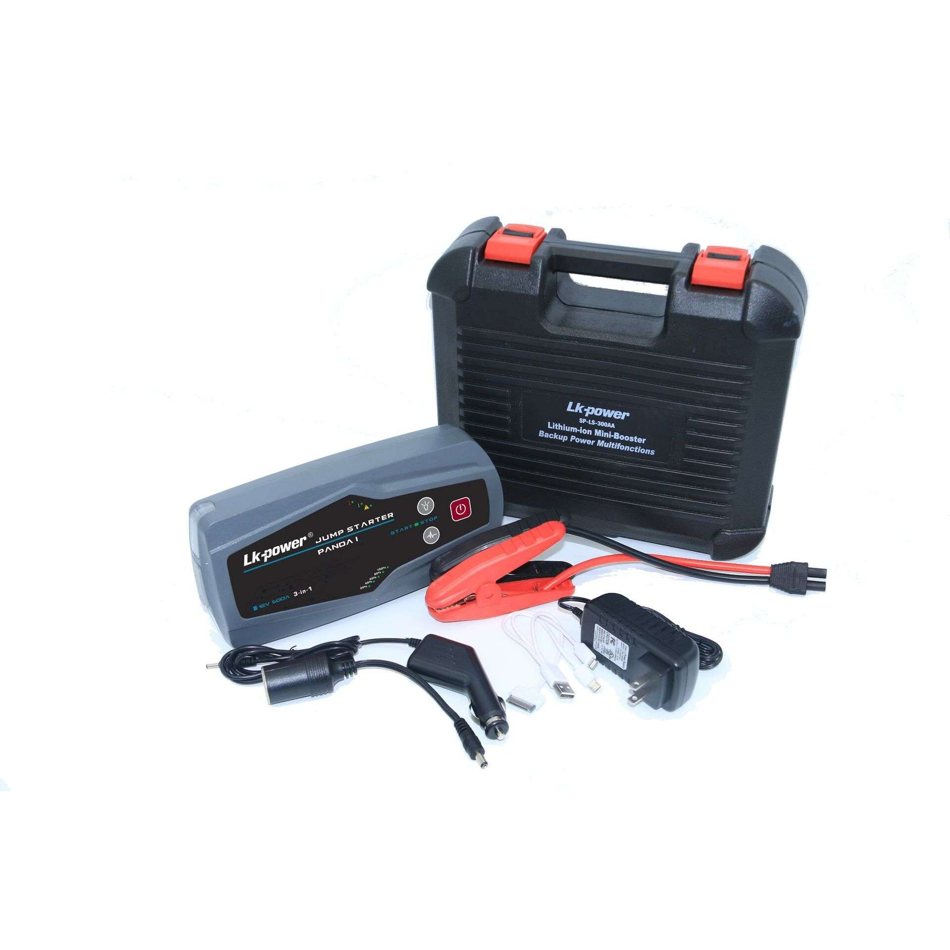 汽车应急启动电源12V 30000MAh 启动电流1000A 峰值电流1500A