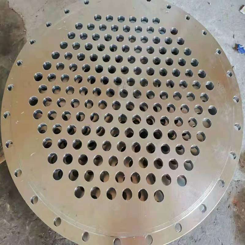 316L非标大型管板折流板换热器合金锻造压力容器不锈钢管大口径