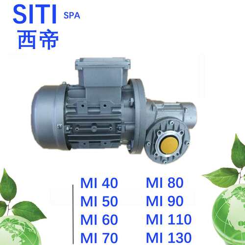 意大利SITI西帝减速机 MI60 MI70 MI80 MI90 涡轮蜗杆变速箱