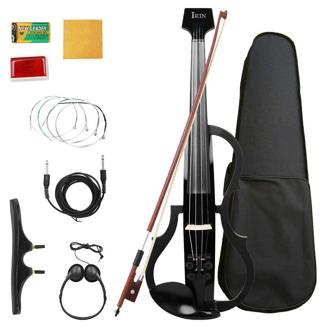 高档电子小提琴演奏独奏无头电声小提琴碳纤维成人练习静音提琴