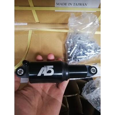 KS A5 气压 后避震器125 150 165 190mm 山地车避震器 折叠车后胆