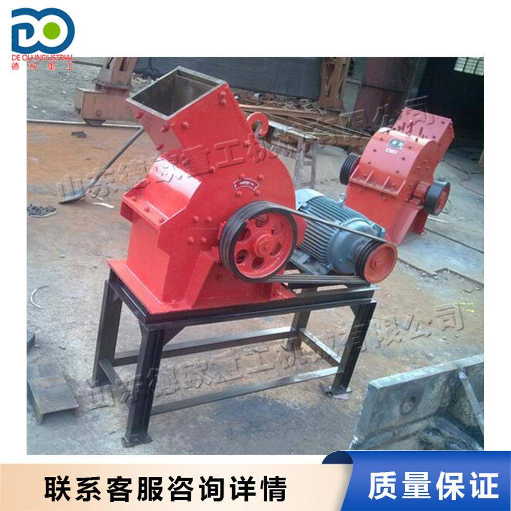 小型石灰石锤式破碎机 台式煤矸石粉碎机 颗粒中硬度锤式打碎机