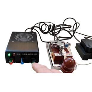 CW自动键手键电码练习器莫尔斯摩尔斯电码CW练习器全套带外壳电源