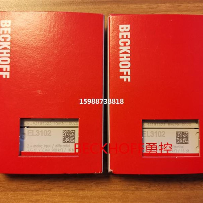 倍福BECKHOFF EL3314 EL3102 EL3104现货模拟量