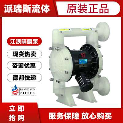 江浪气动隔膜泵RV31211 31288 31277 31299 31255 耐酸碱化工泵