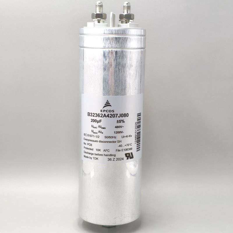 EPCOS爱普科斯 电子薄膜电容 B32362A4207J080 480V 200uF