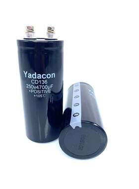 YADACON 可替江海 EPCOS 250V4700UF 50X120 测压335V 可批量
