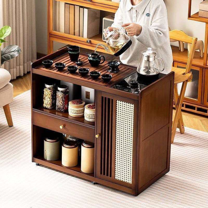 新中式茶水柜移动茶桌家用阳台小茶台实木茶车烧水壶一体沙发边几,玩具/童车/益智/积木/模型,遥控车升级件/零配件,淘宝优惠券,粉丝福利购,淘宝优惠卷
