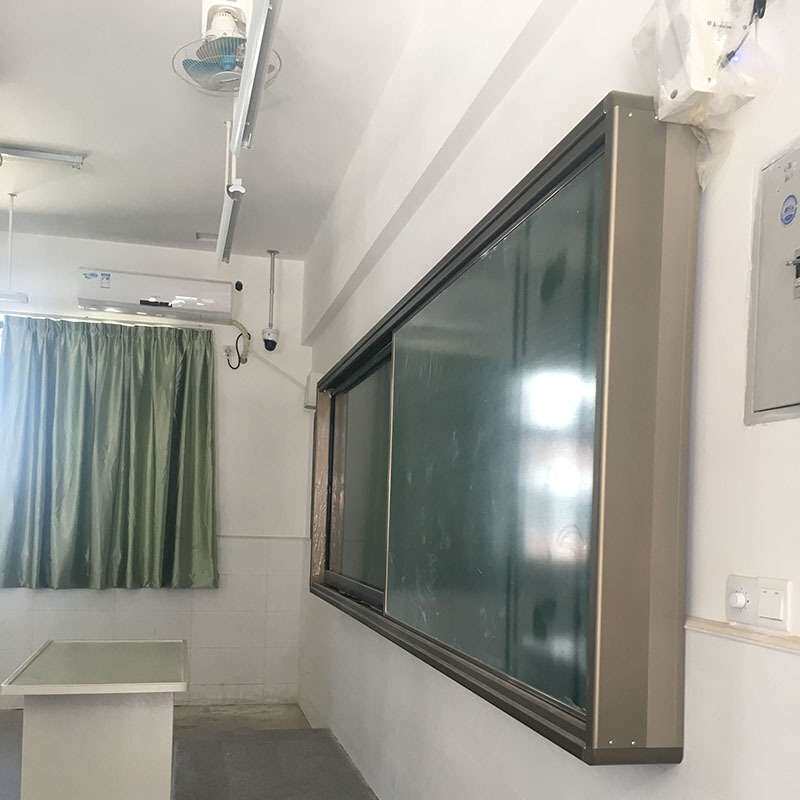 单面多媒体黑板 学校教室挂式绿板 推拉一体式静音无尘黑板