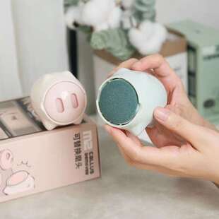 PRITECH萌趣造型便携式吸尘电动磨脚器自动吸屑双档磁吸磨头神器